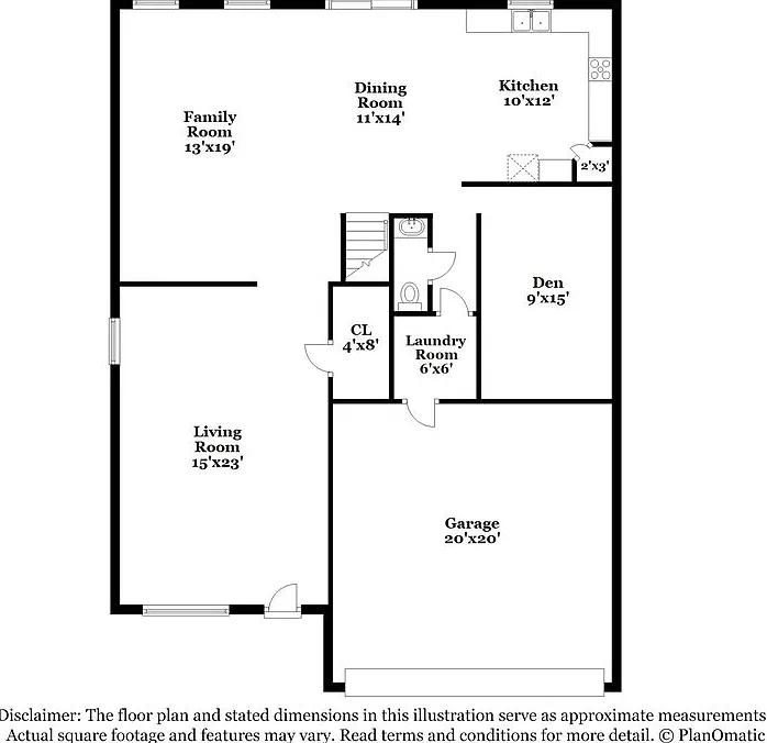 5 bed, 2.5 bath, 2724 sqft, $2,100 — Photo 3