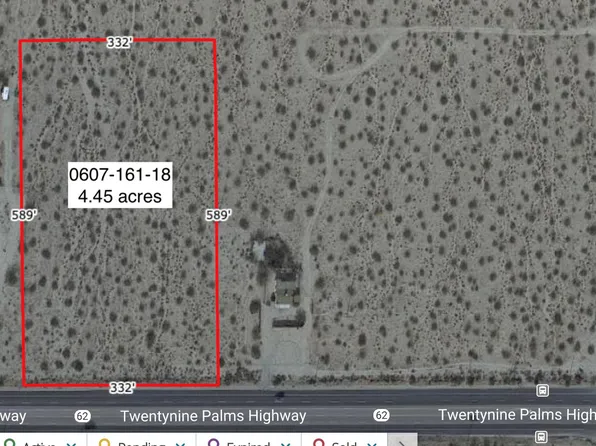 4.45 Acres Hwy #62, Joshua Tree, CA 92252