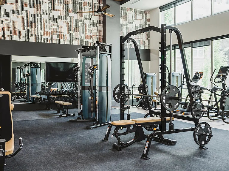 Club-quality 24-hour fitness center