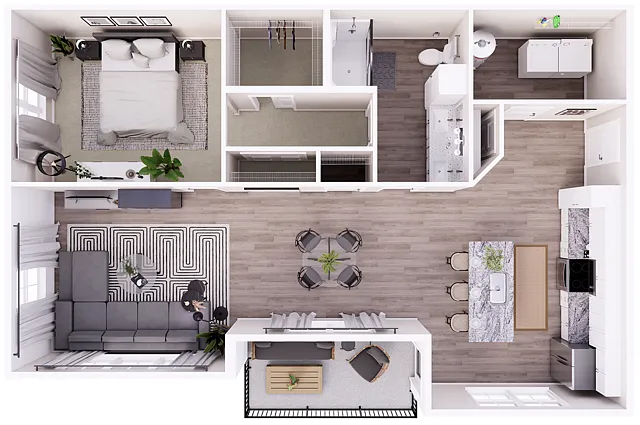 Floor plan Legacy-1B