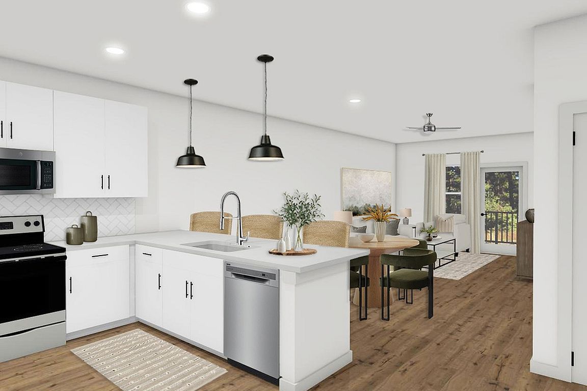 Garrett Uptown Kitchen Rendering