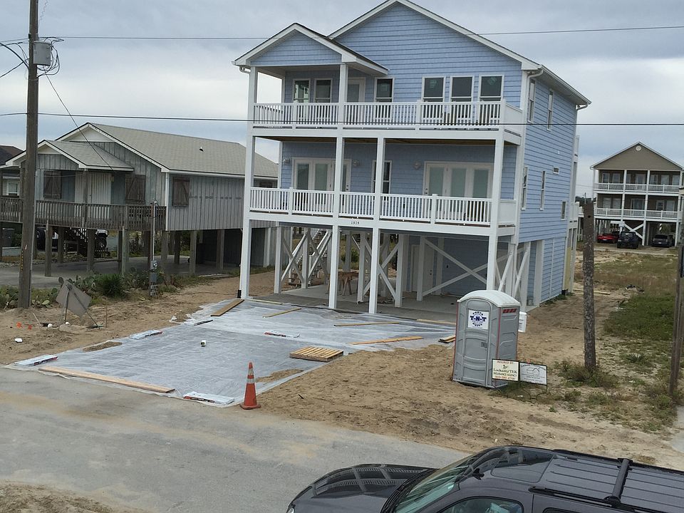 Front during construction