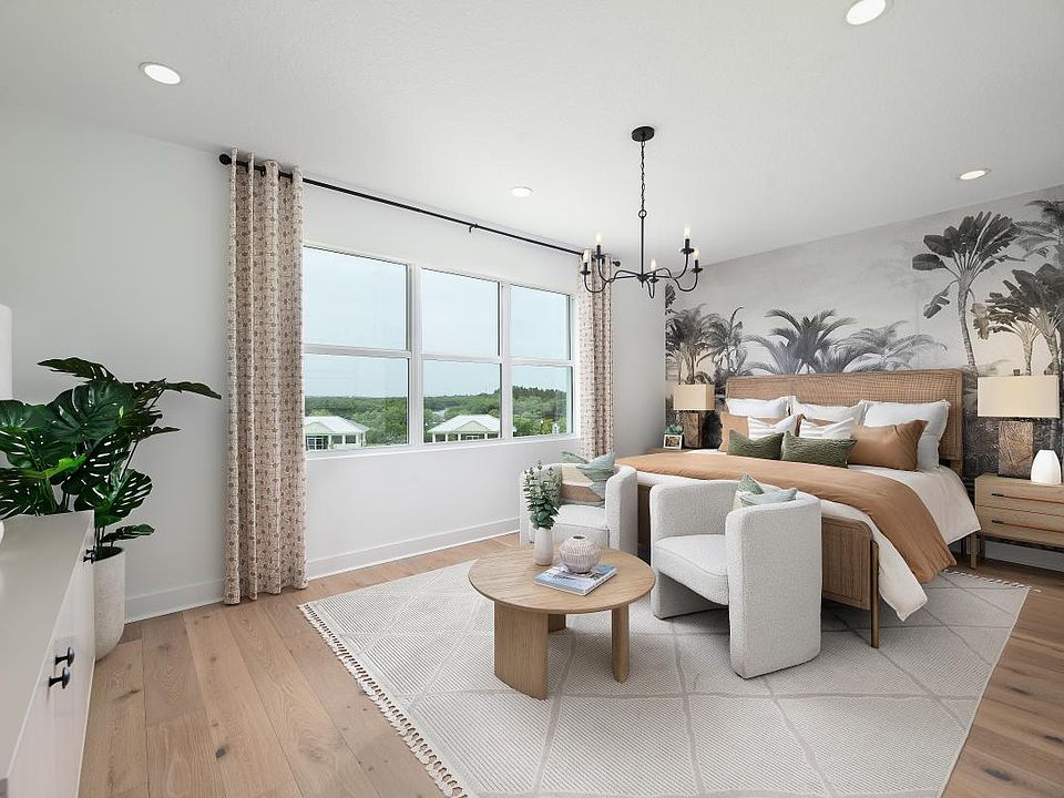 Spacious primary bedroom suites