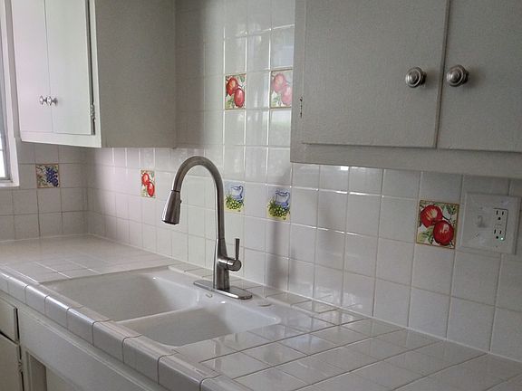 Kitchen with original tile