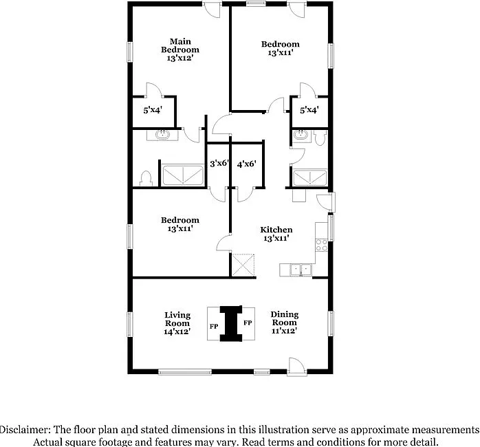 3 bed, 2.0 bath, 1274 sqft, $1,900 — Photo 2