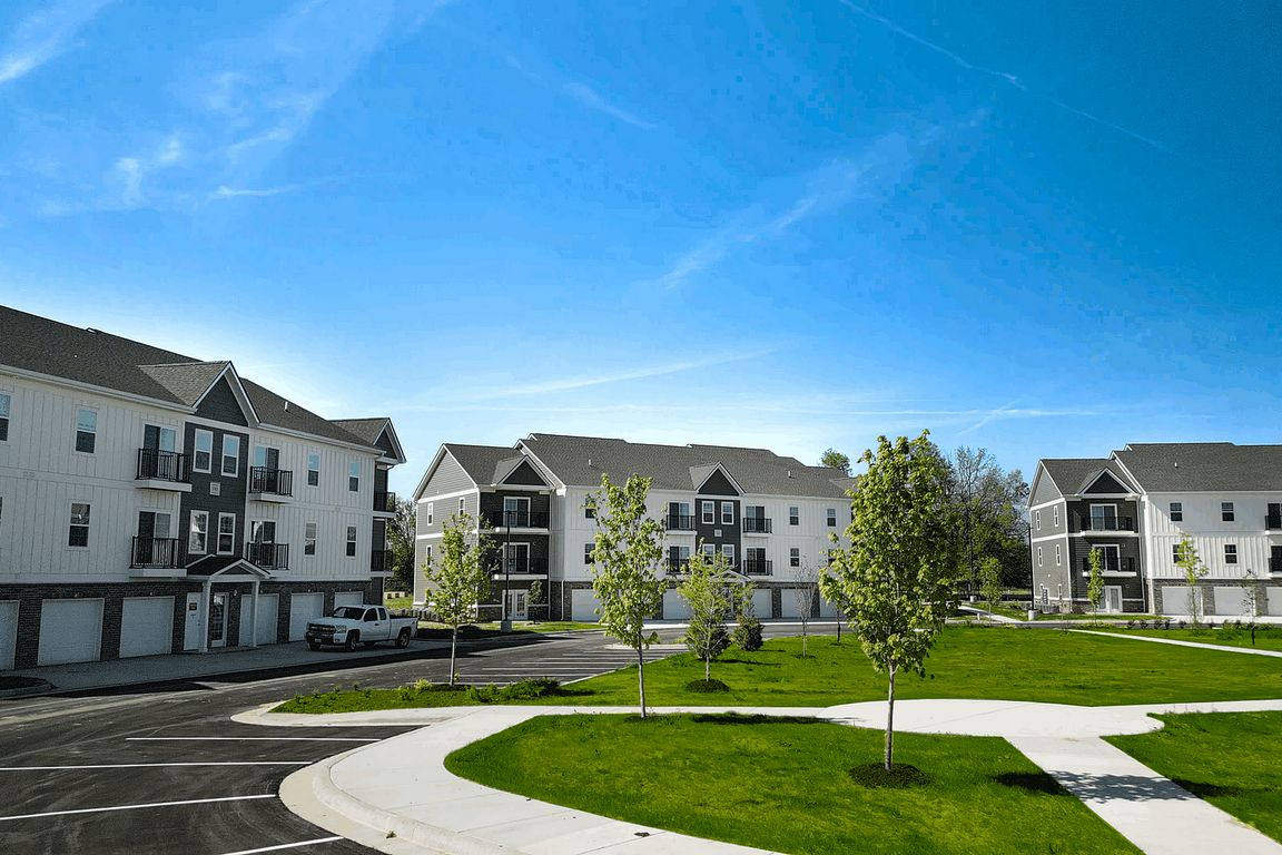 Wide sidewalks, green views, and attached garages make Westgate on Third feel like its own little neighborhood - because home should be both pretty and practical.