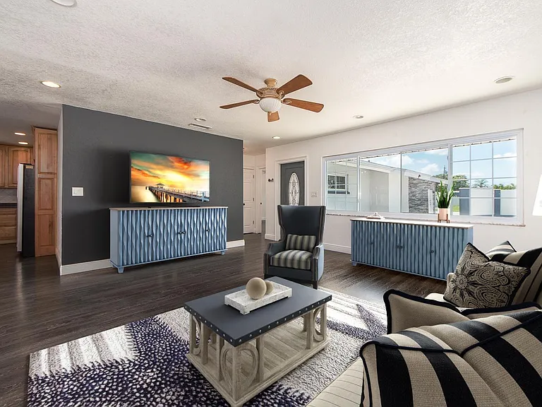 Virtual staged for you to see some furniture placement options