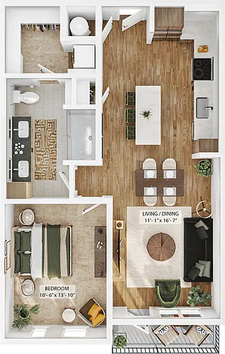 Floor plan A10