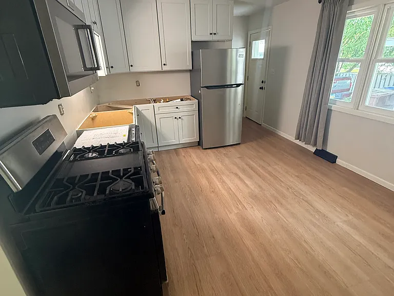 Kitchen, granite countertops on order from Nebraska Furniture Mart