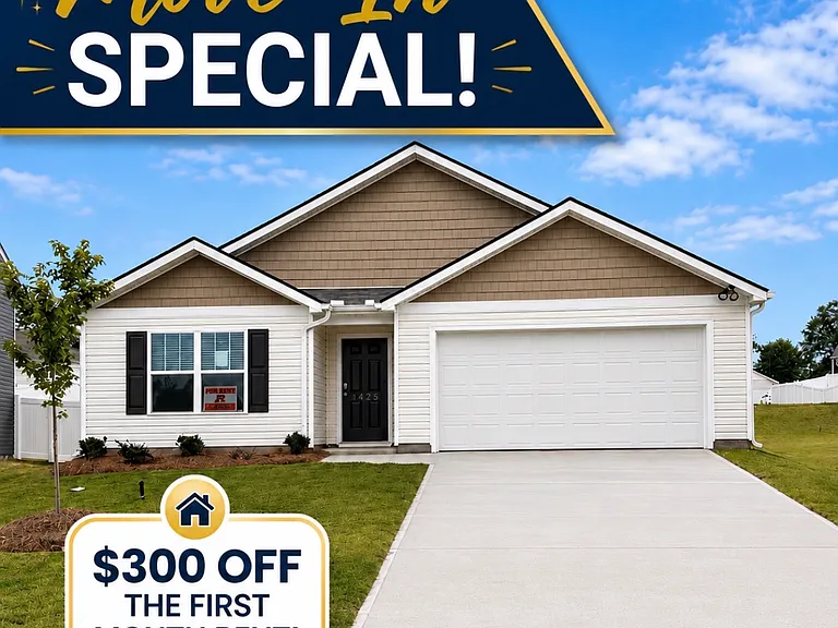 Beautiful brand new 4 bedroom ranch style home.
