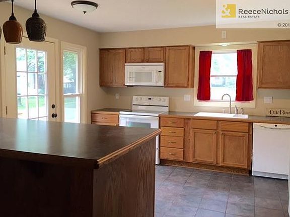 Bright open kitchen