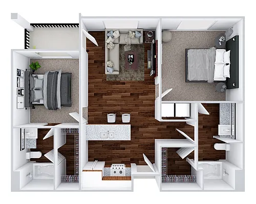 Floor plan The Cedar