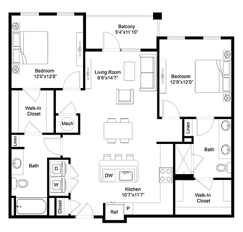 Floor plan Wilderness