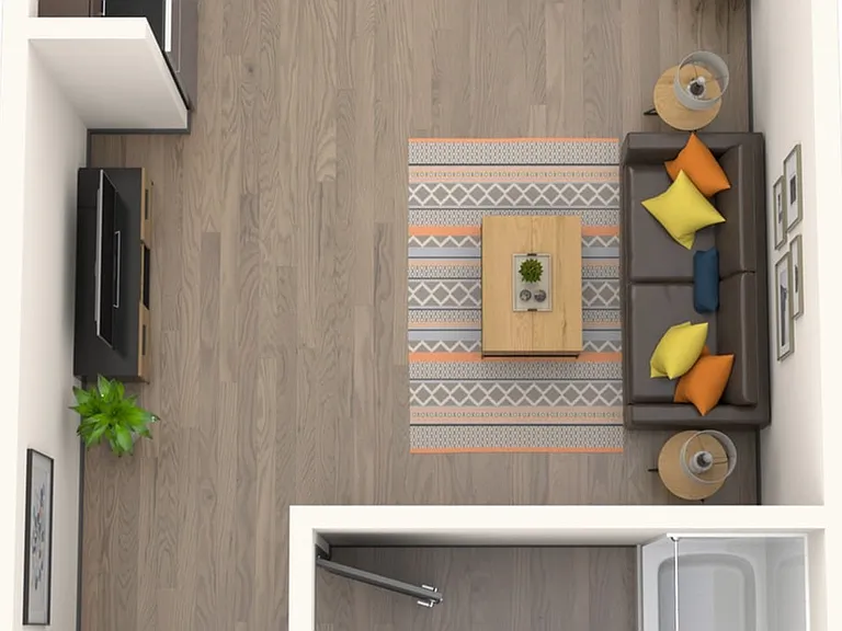 Studio | 1 Bath | 492 SF Studio | 1 Bath | 492 SF