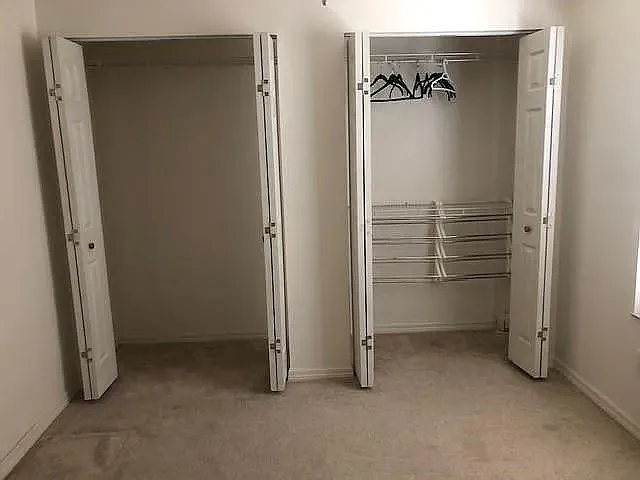 Bedroom # 2 - double closets