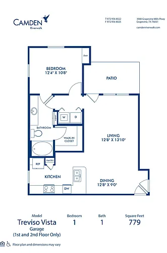 Floor plan Treviso Vista - Garage