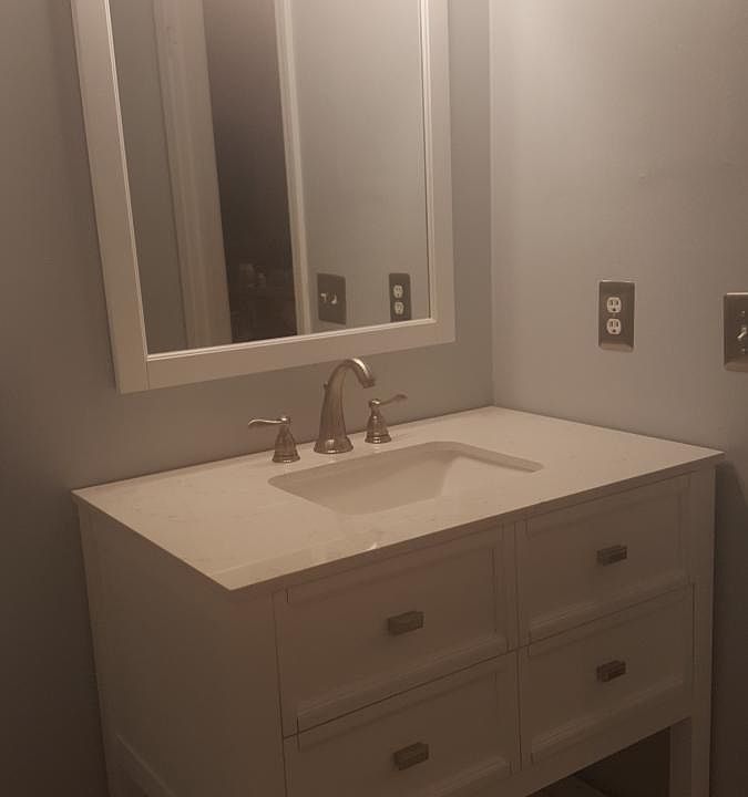 Updated half bath