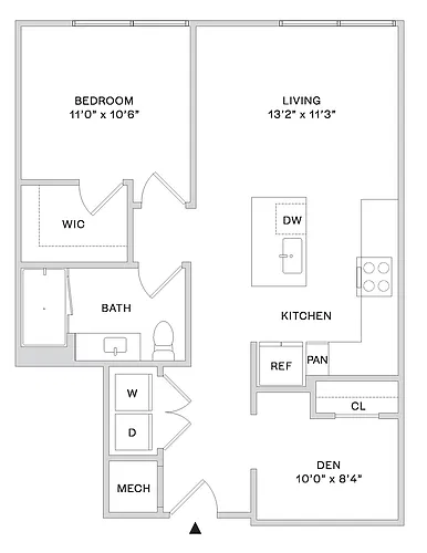 Floor plan A2E