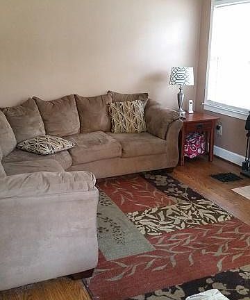 Hardwood floors in Family Room