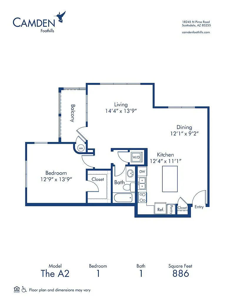 Floor plan The A2