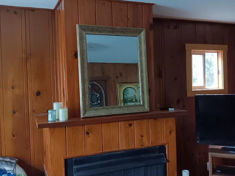 fireplace works well
with duraflame log.