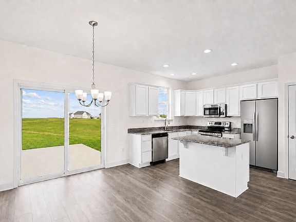 First floor - kitchen and dinning area