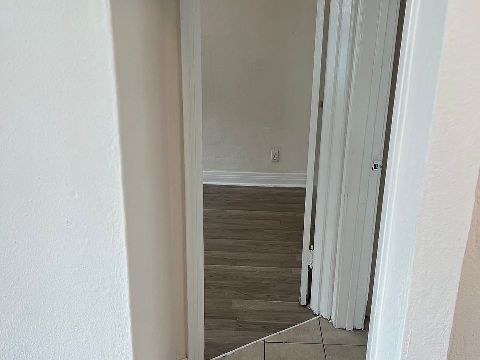 Hallway to bedroom and bathroom