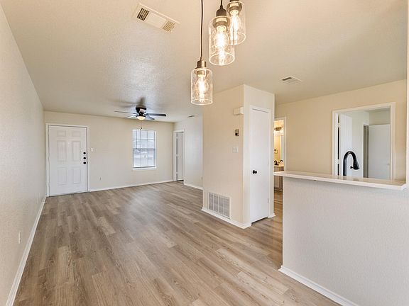 Beautiful dining and living room area