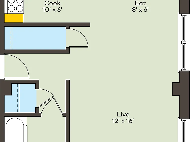 Dining/Living room