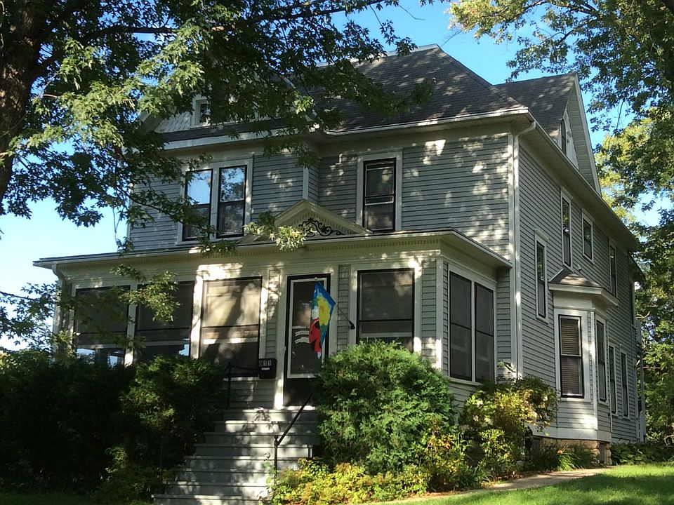 Front with large porch