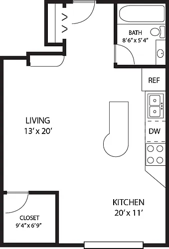 Floor plan Washington