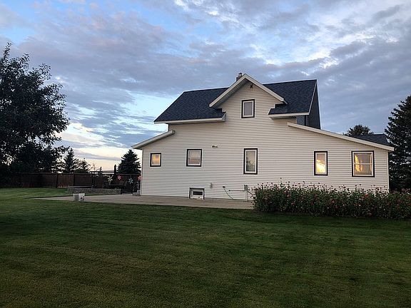 East side of house