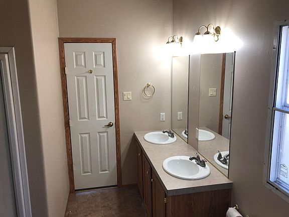 His and Hers sinks in the Master Bathroom