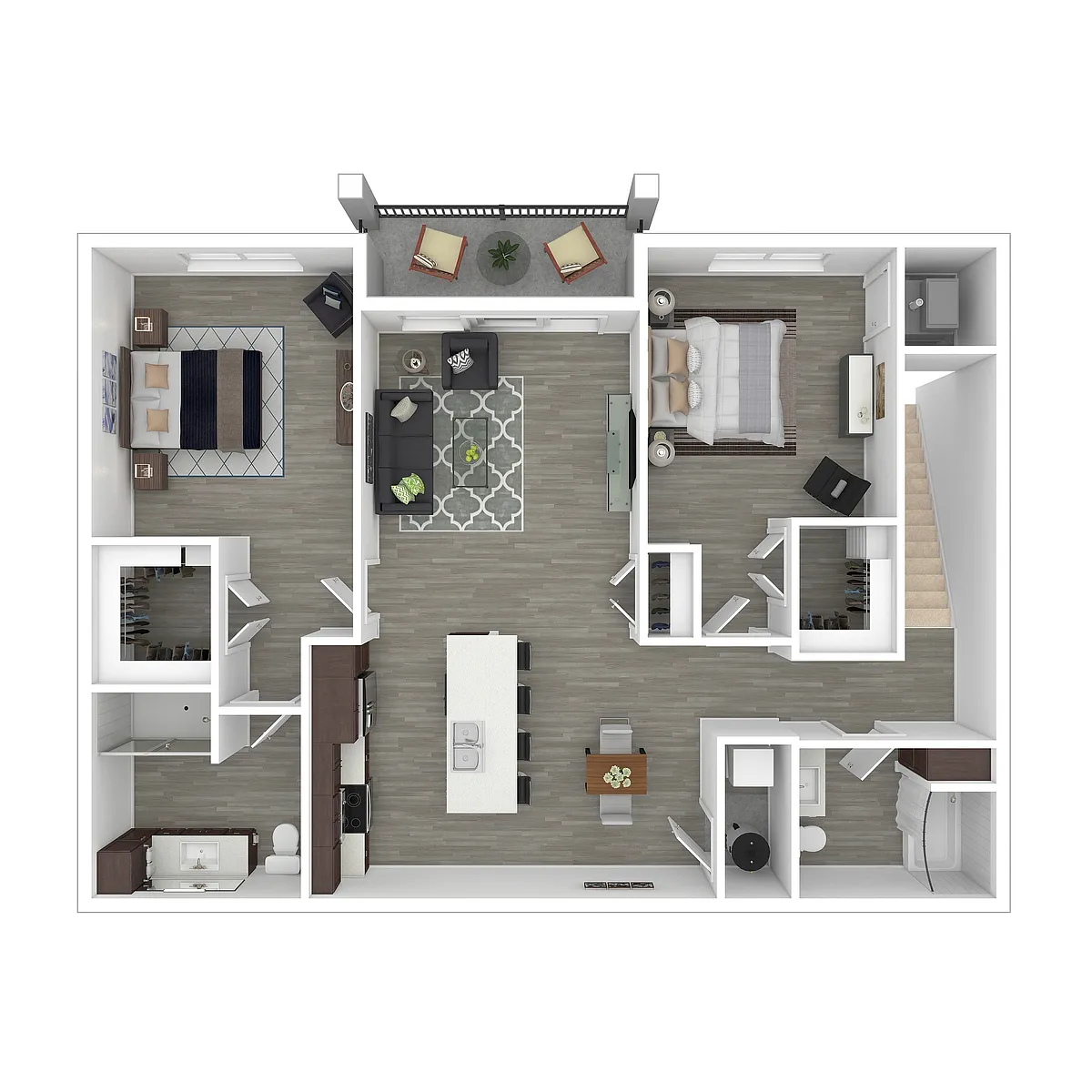 Floor plan B3