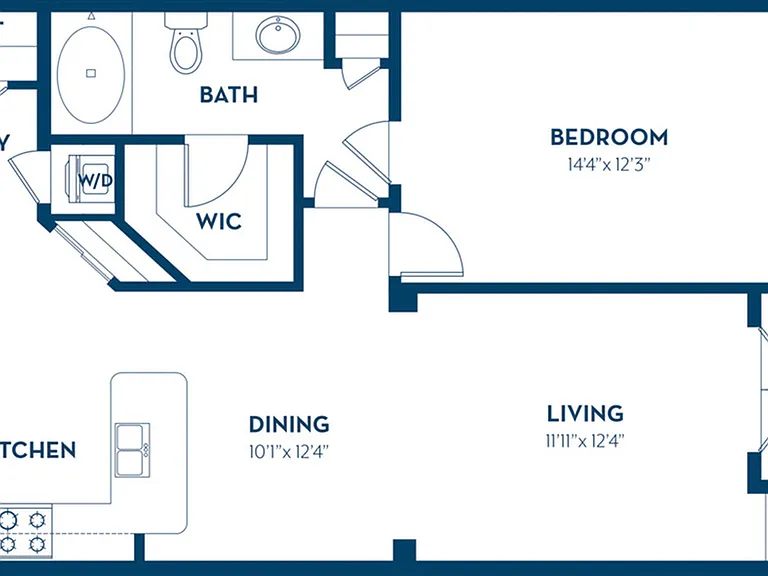 1 Bedroom | 1 Bath | 978 SF | Renovated 1 Bedroom | 1 Bath | 978 SF | Renovated