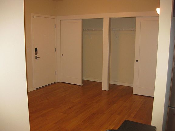 2 large entryway closets provides ample storage.