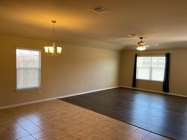 Dining Area and Living Room