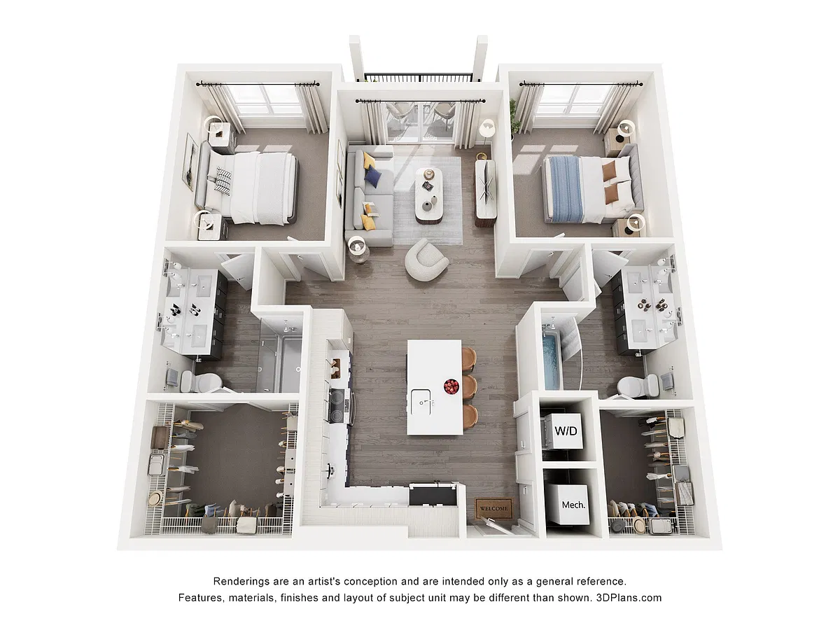 Floor plan B1