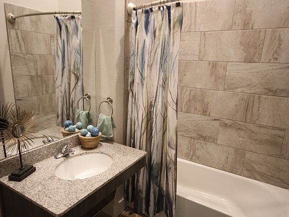 Modern Bathroom with Garden Bathtub