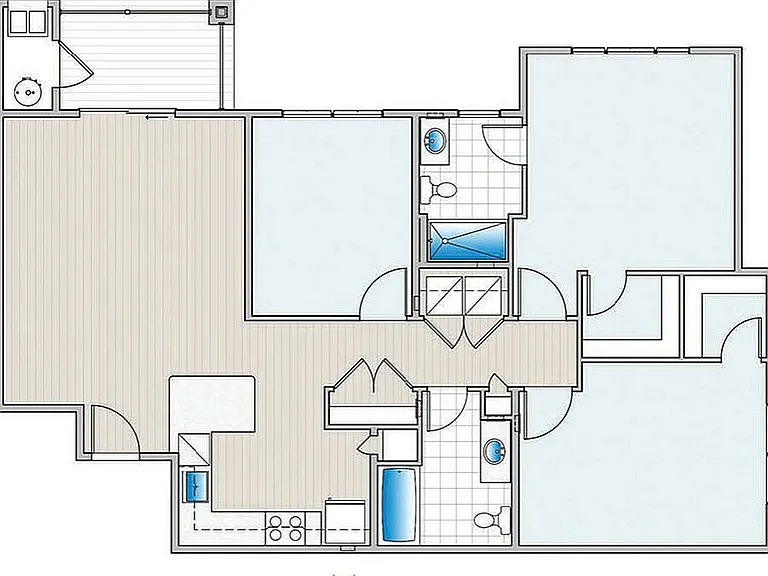 2 Bedroom Apartment with Den 2 Bedroom Apartment with Den