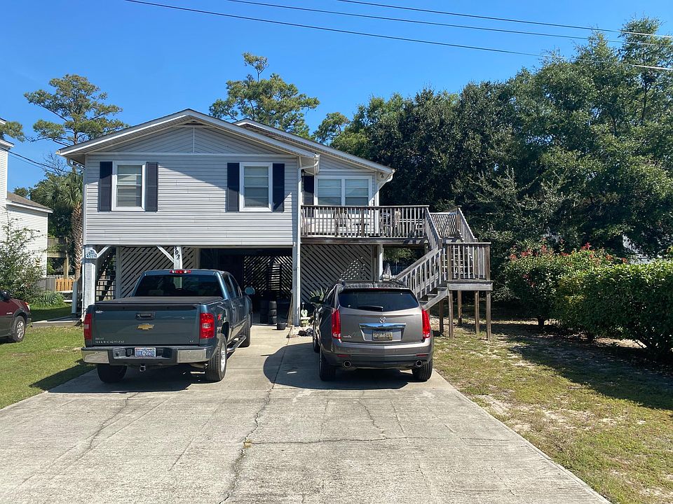 Deck, under house parking, outside shower