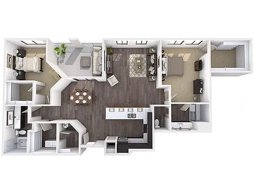 Floor plan B3