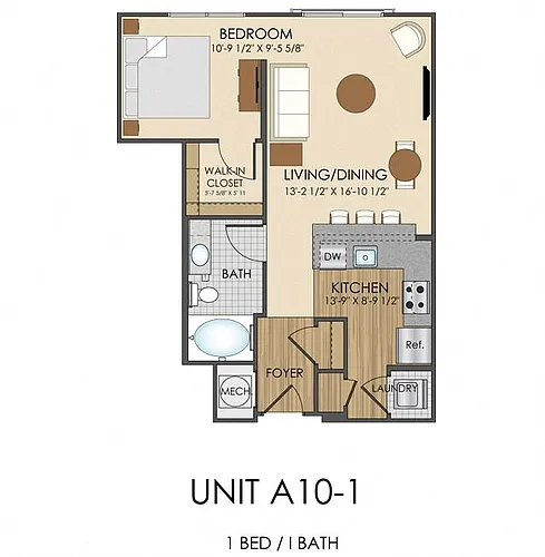 Floor plan A10