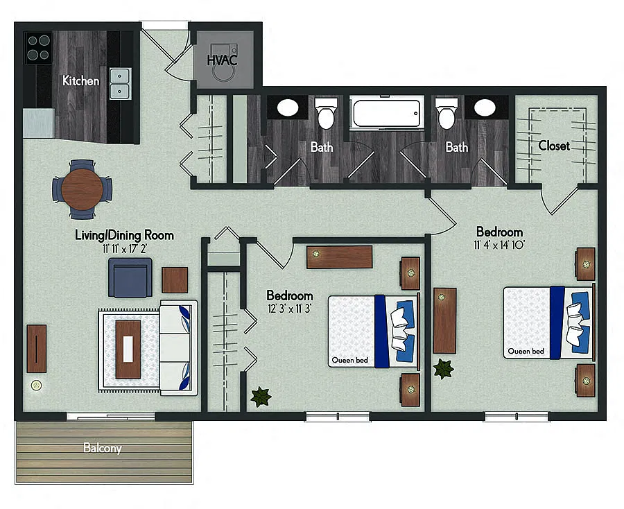 Floor plan Oxford