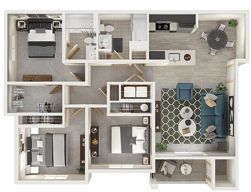 Floor plan Meridian