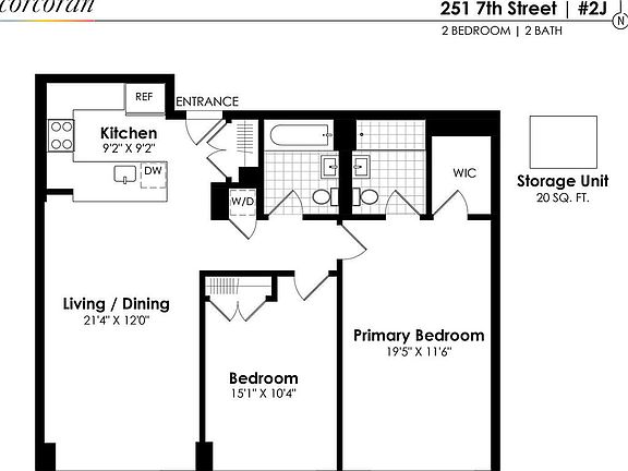 2nd image of 251 7th St APT 2J