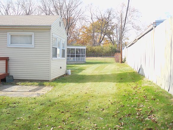 Long back yard