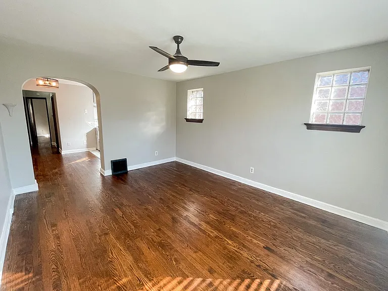 Living room from door entry,