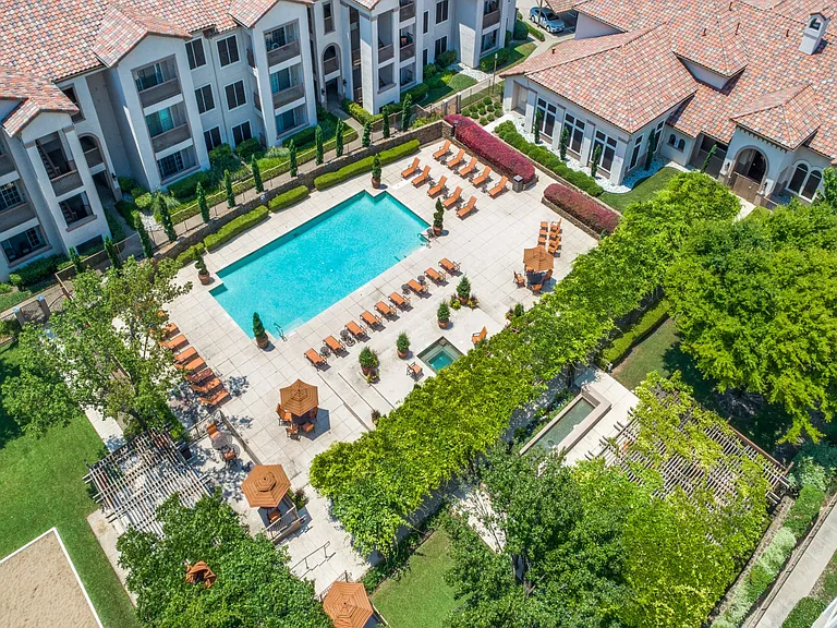 Aerial View of Pool