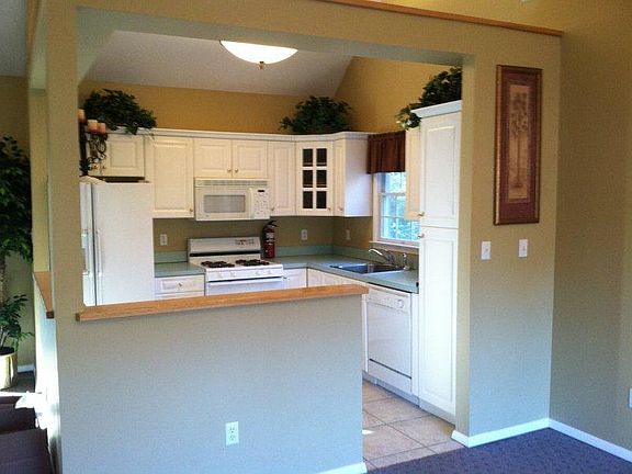 Upstairs kitchen